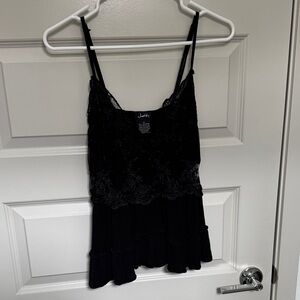 Justify Black Lace Tank Top